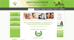 Desktop Screenshot of creditfinalitepartage.fr